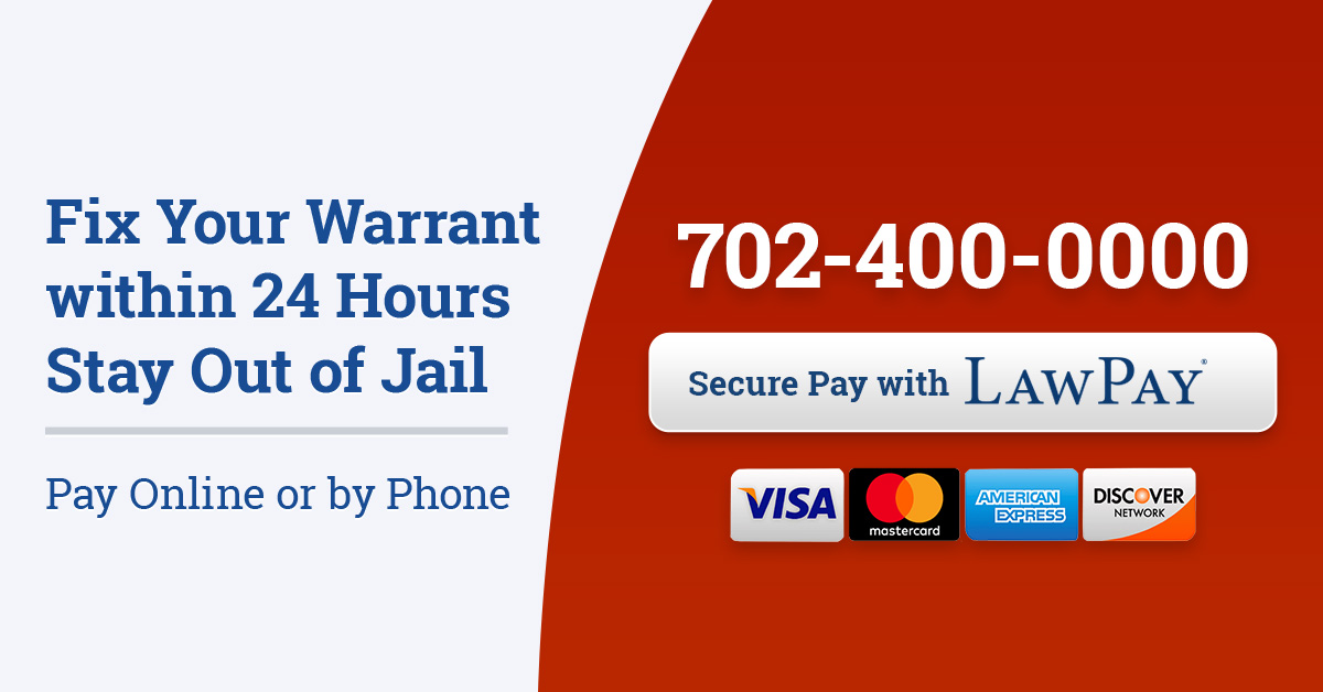 Pay for Your Arrest Warrant