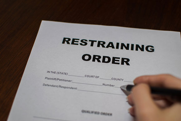 Restraining Order Application