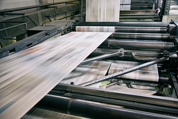 Local Newspaper Printing Press